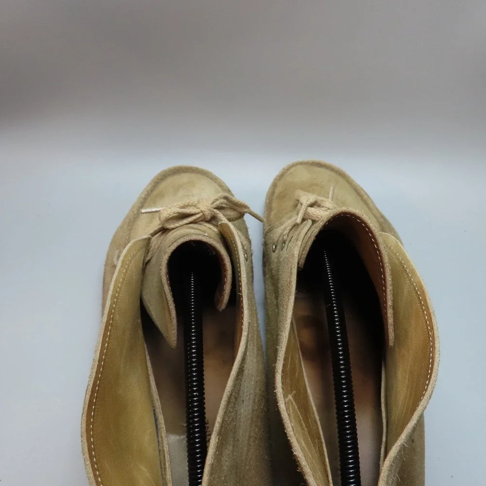 Quoddy J Crew Suede Roughout Chukka Moccasin Booty‎ Mens 11 READ